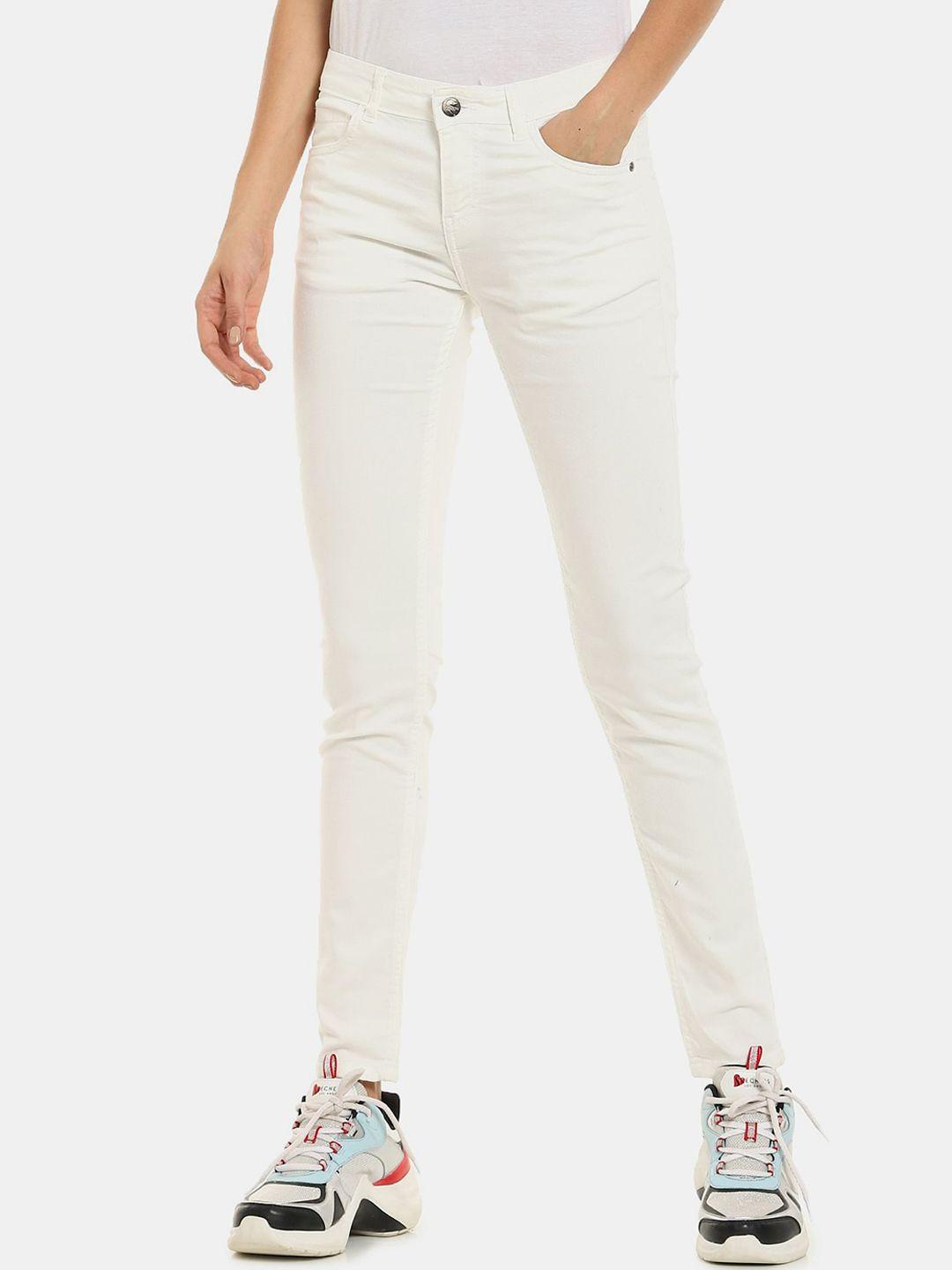 cherokee women white jeans