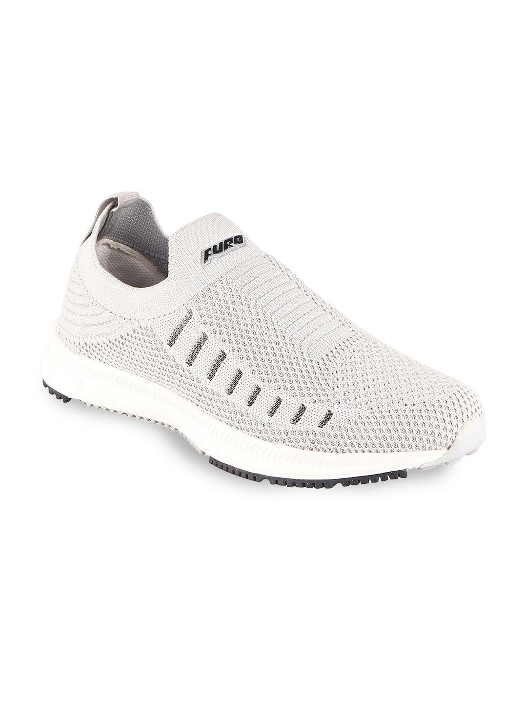 furo by red chief women grey mesh running non-marking shoes