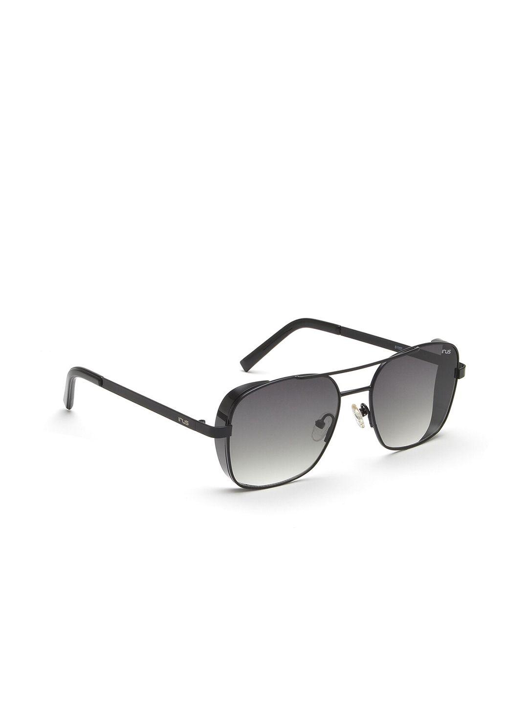 irus by idee men grey lens square sunglasses