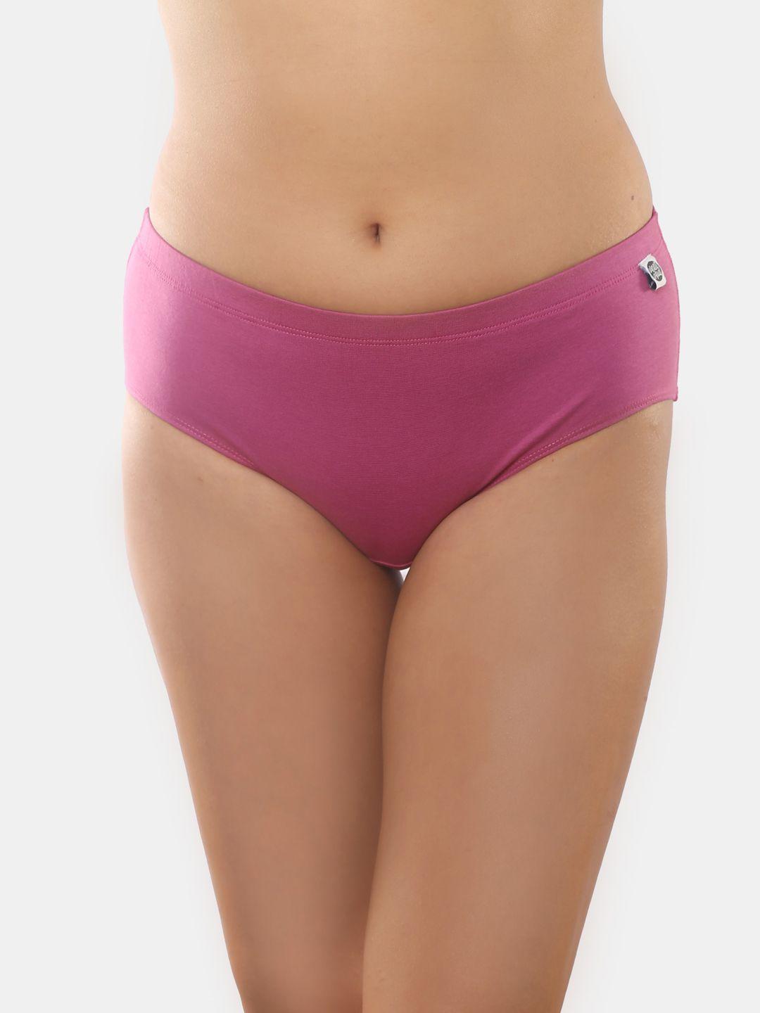 wear equal women rose solid bikini brief