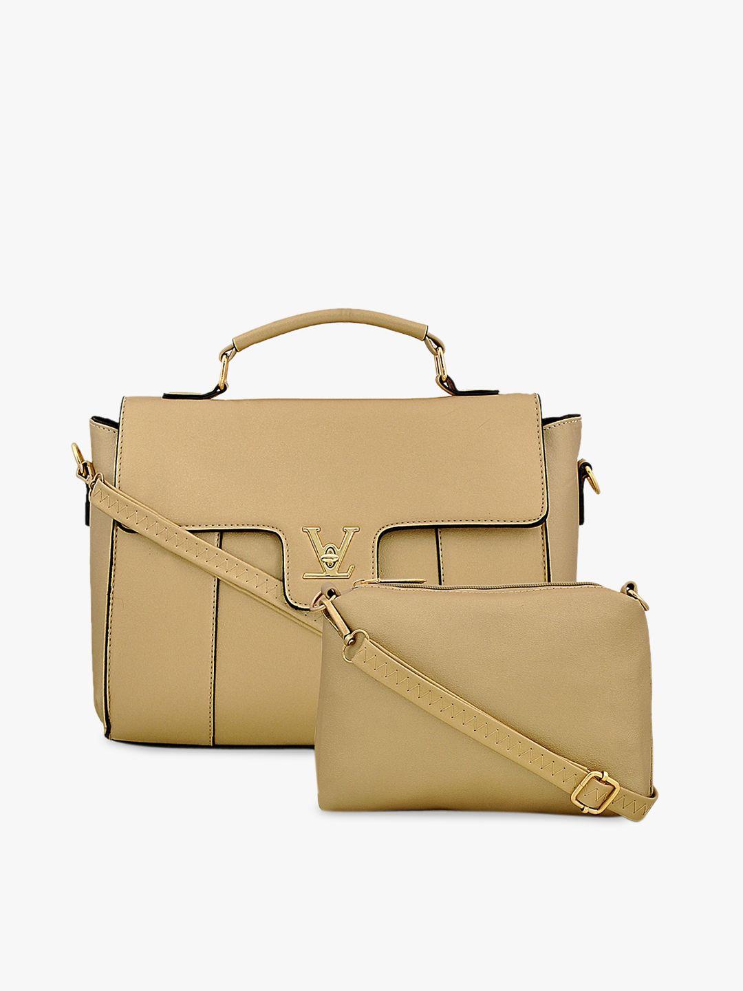 pez dorado gold-toned structured satchel