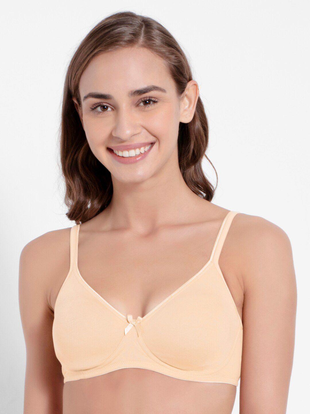 jockey non padded super combed cotton stretch medium coverage everyday bra 1722