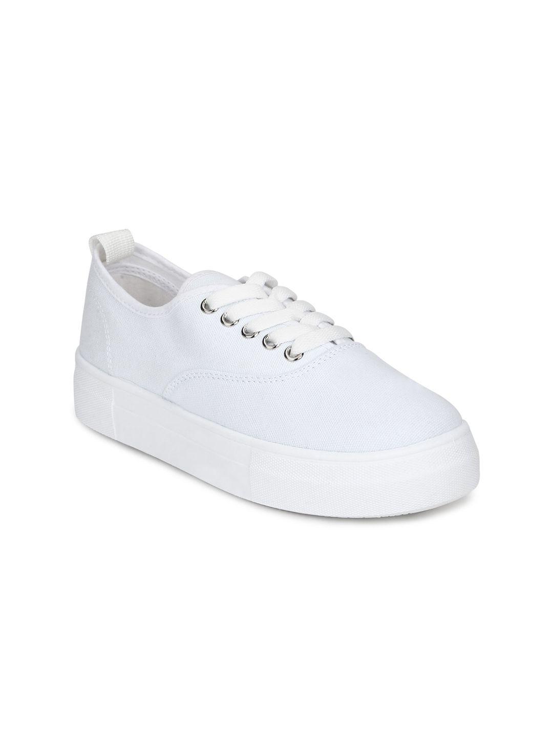 truffle collection women white sneakers