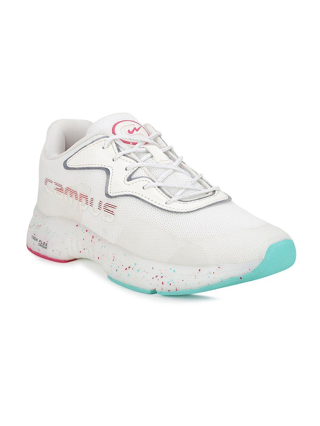 campus women off white mesh running shoes