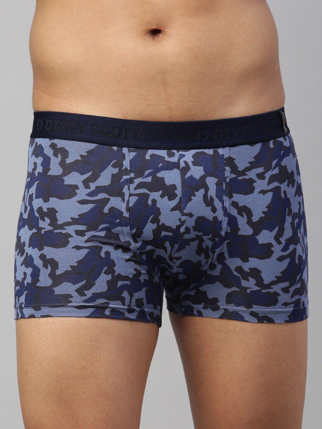 dixcy scott maximus men blue printed anti microbial trunk maxt-004-zest trunk-p1