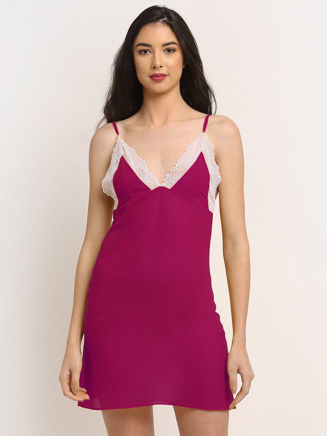 erotissch pink nightdress