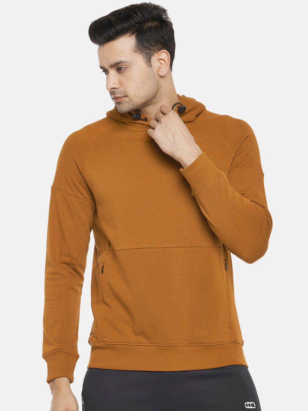 ajile by pantaloons men tan brown sweatshirt