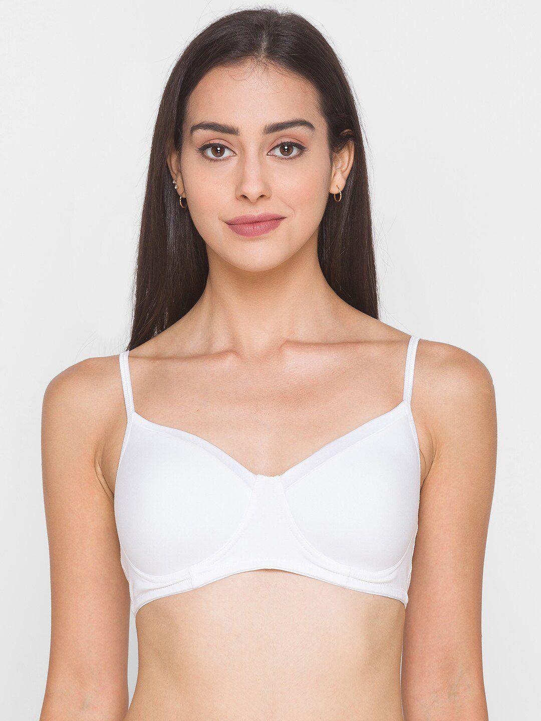 candyskin white bra lightly padded