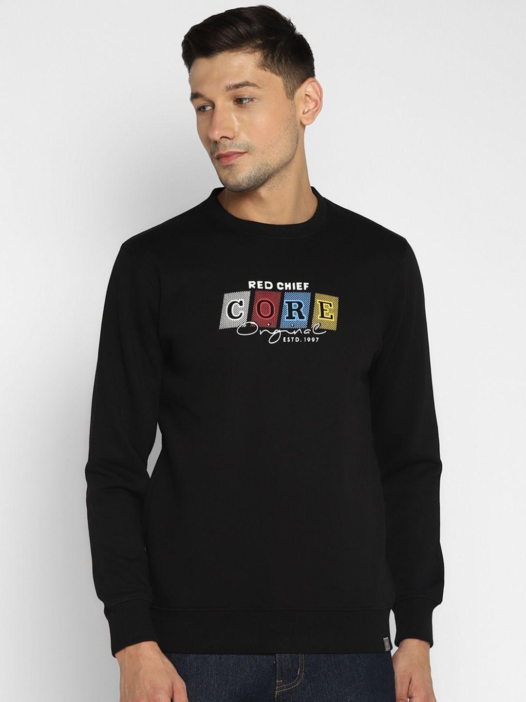 red chief men black sweatshirt