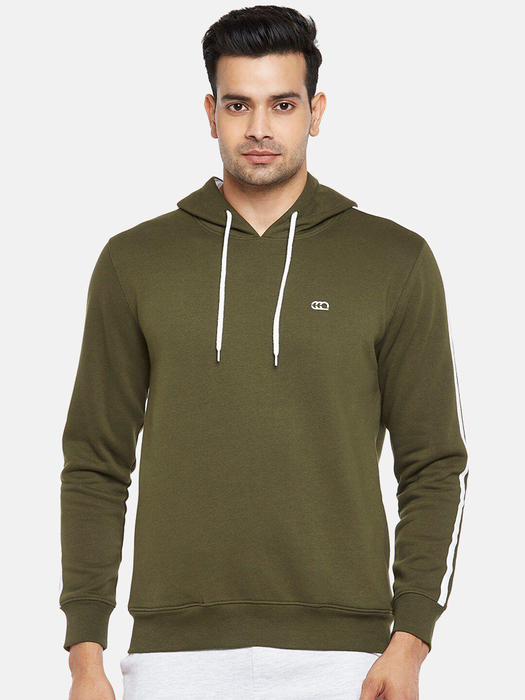 ajile by pantaloons men olive green sweatshirt