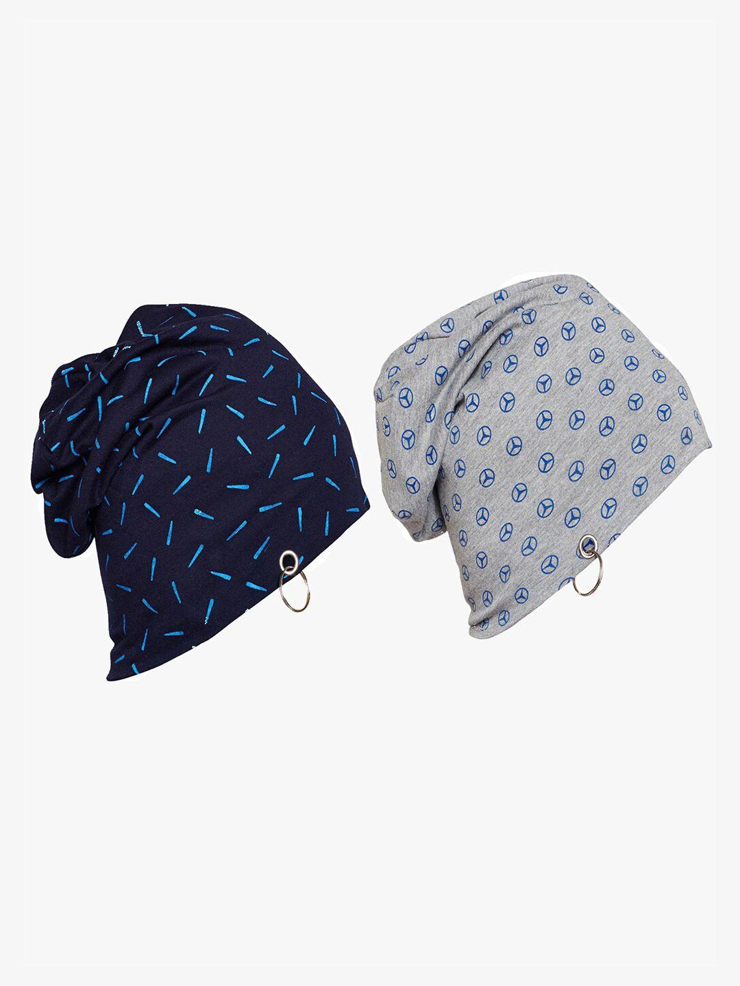 vimal jonney unisex pack of 2 printed beanie