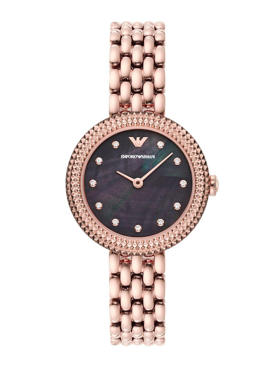 emporio armani women multicoloured watch