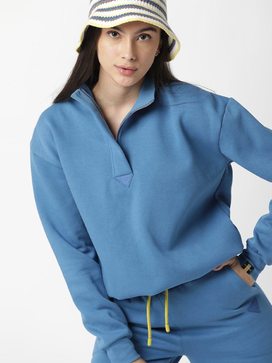 rareism women blue sweatshirt