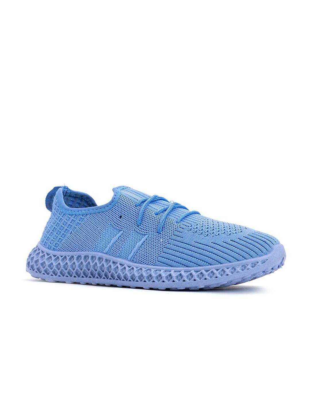 khadims women blue woven design sneakers