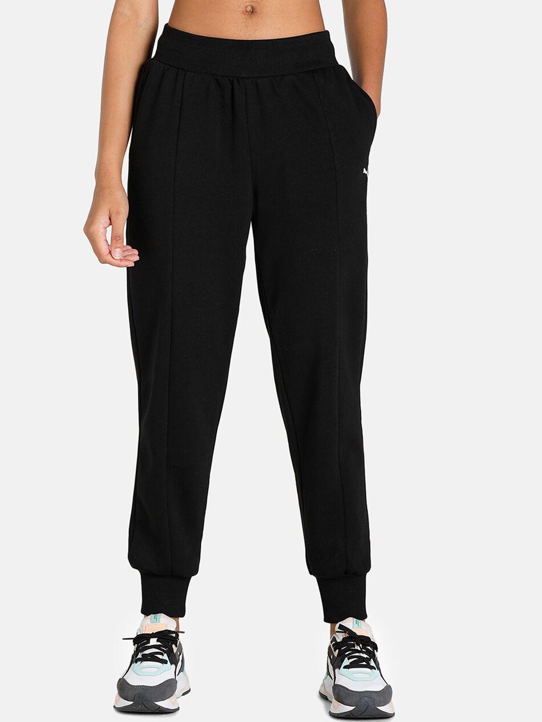 puma women solid rebel track pants