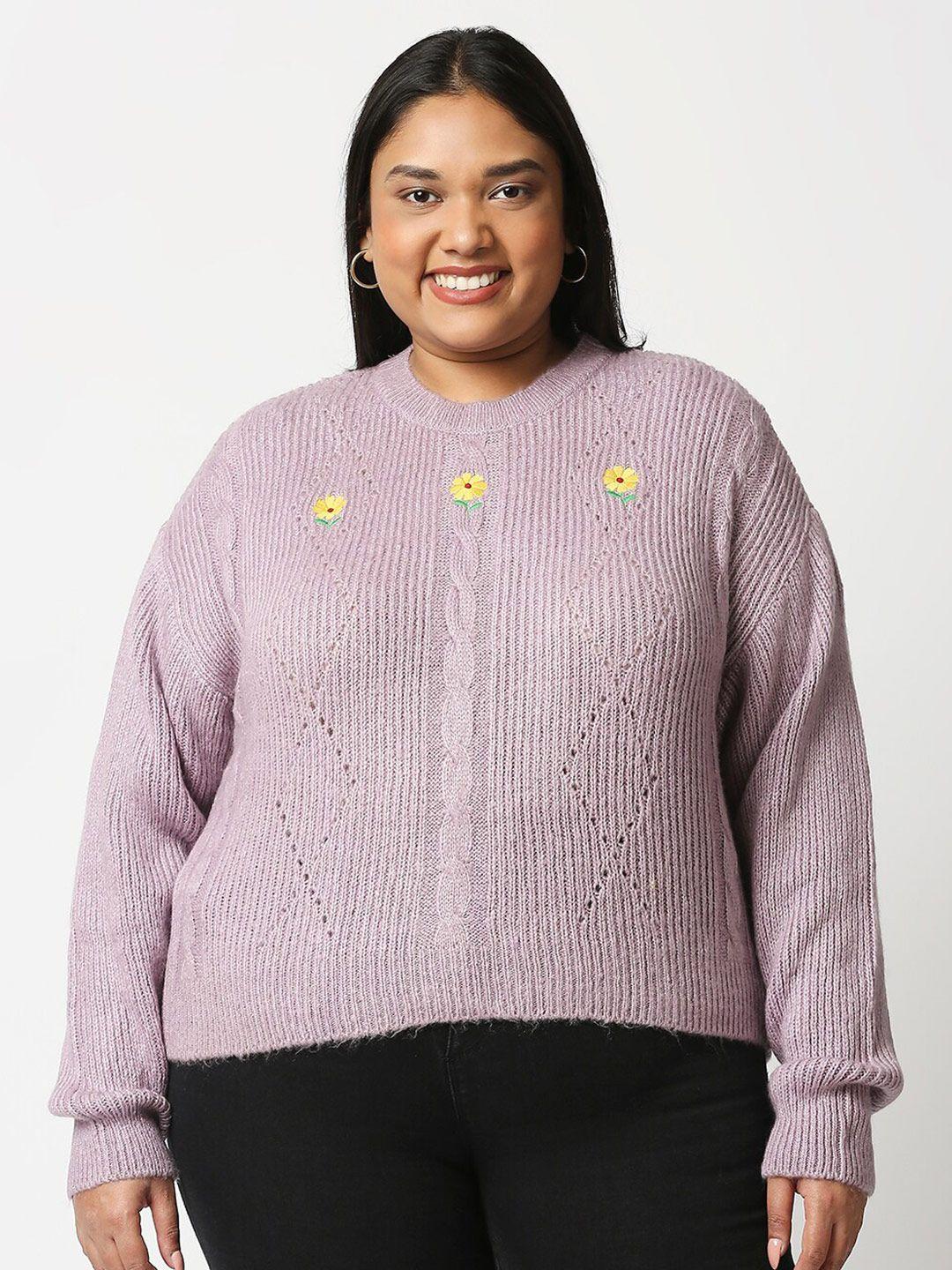 20dresses women mauve plus size pullover