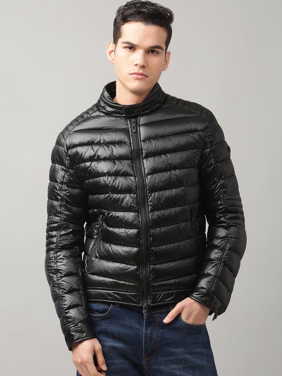 antony morato men black outdoor padded jacket