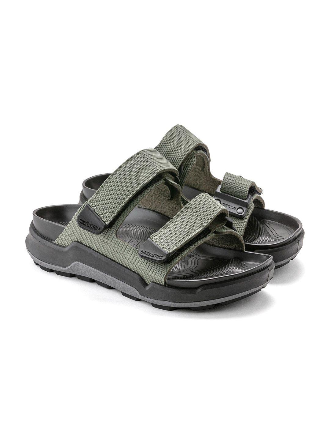 birkenstock atacama men futura khaki regular slide sandals