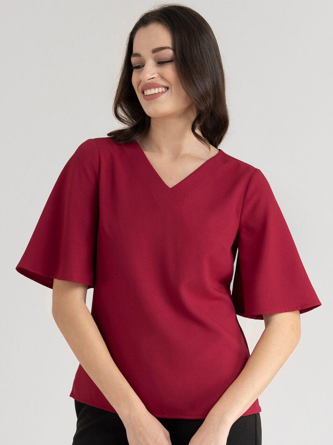 fablestreet women red top