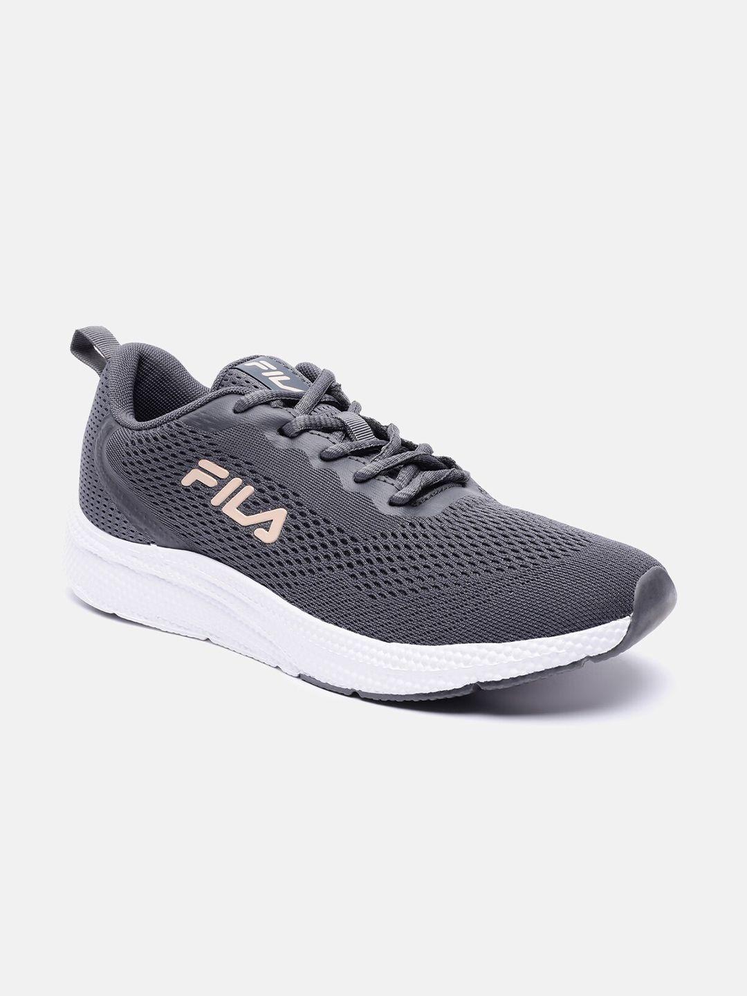 fila women grey running non-marking shoes