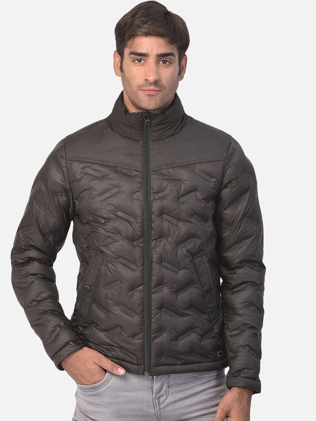 woodland men black water resistant bomber jacket