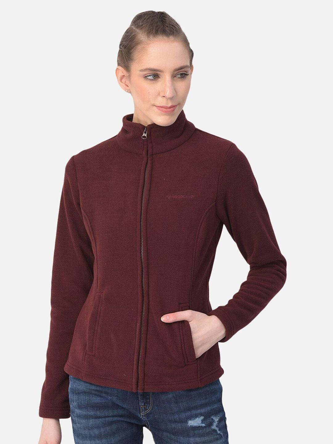 woodland women burgundy sweatshirt