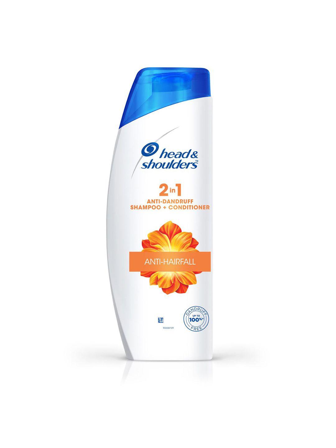 head & shoulders 2-in-1 anti-hairfall anti-dandruff shampoo & conditioner 340 ml