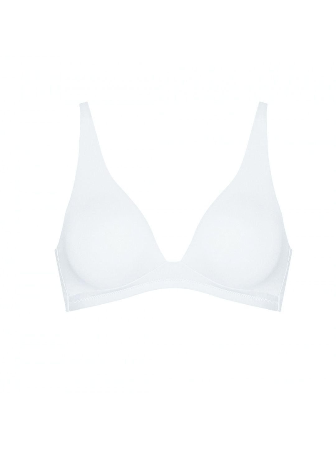 yamamay white bra underwired heavily padded balconette bra