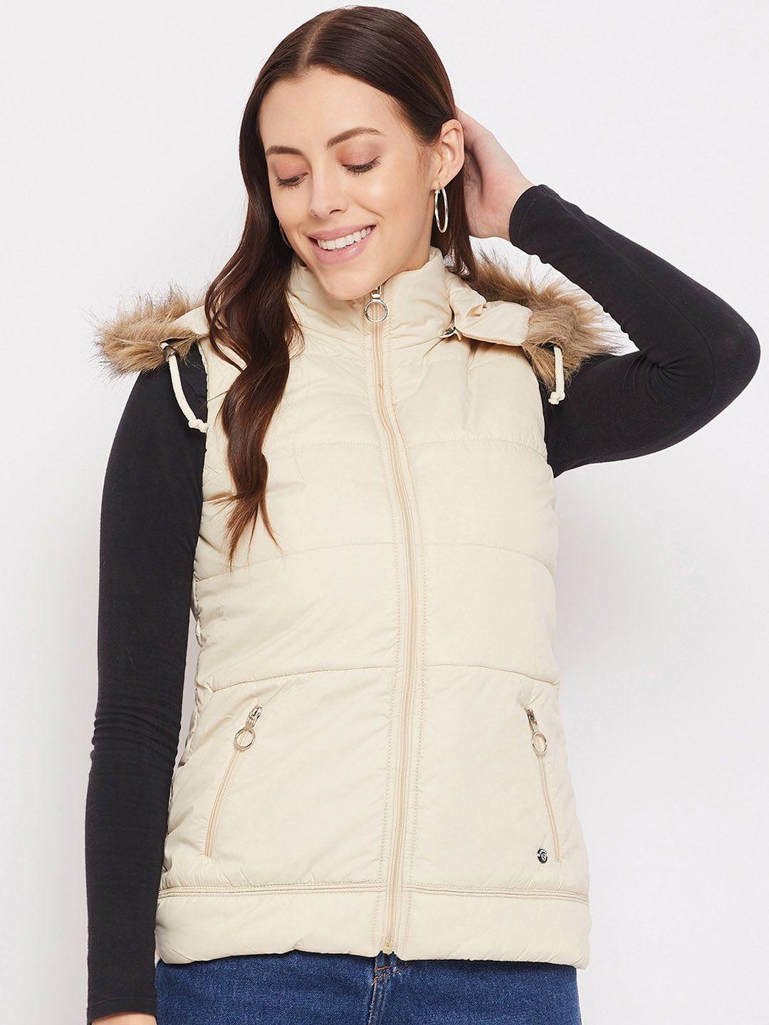 duke women white puffer jacket