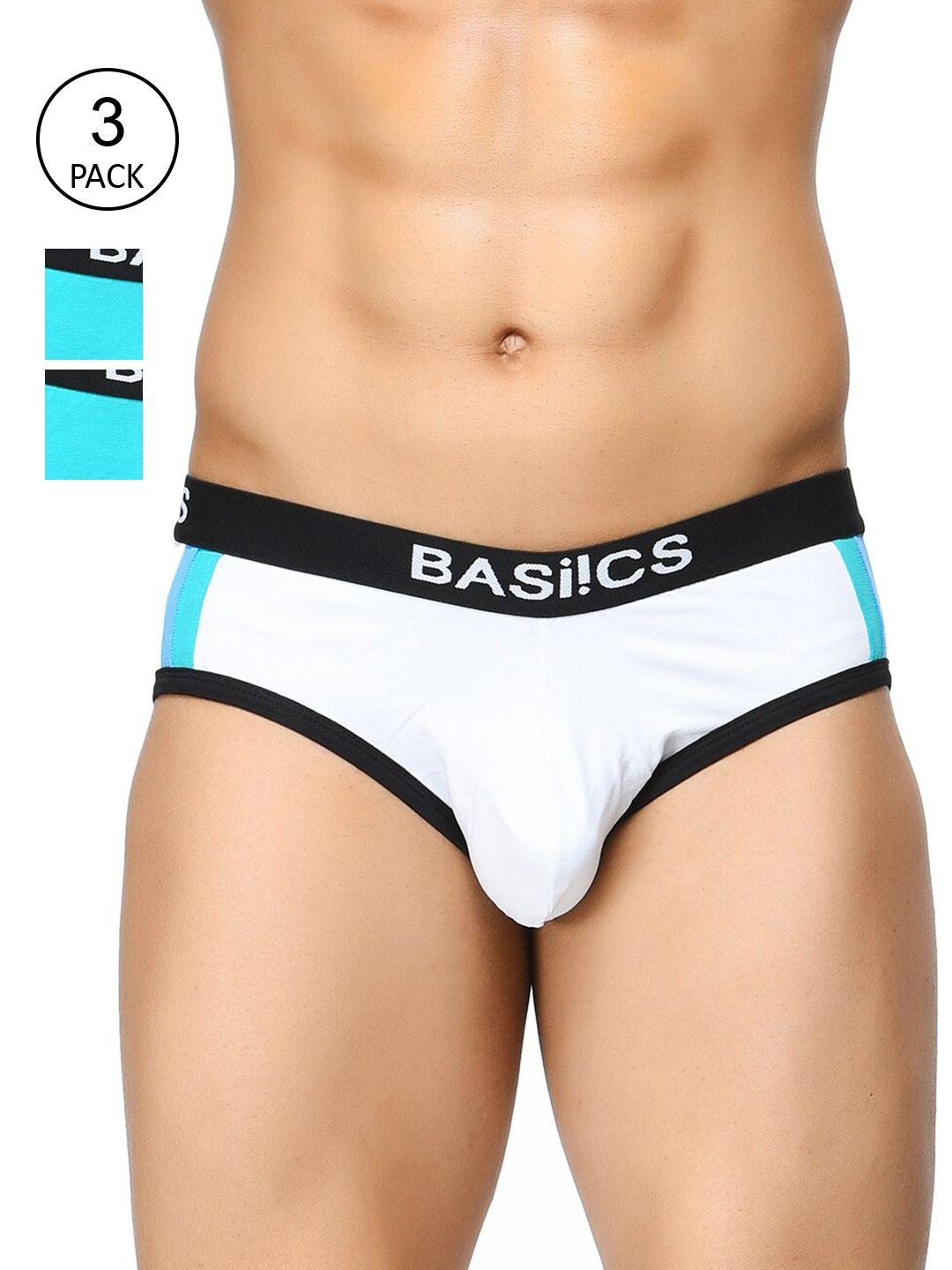 basiics by la intimo pack of 3 men briefs - bcsbr030c445