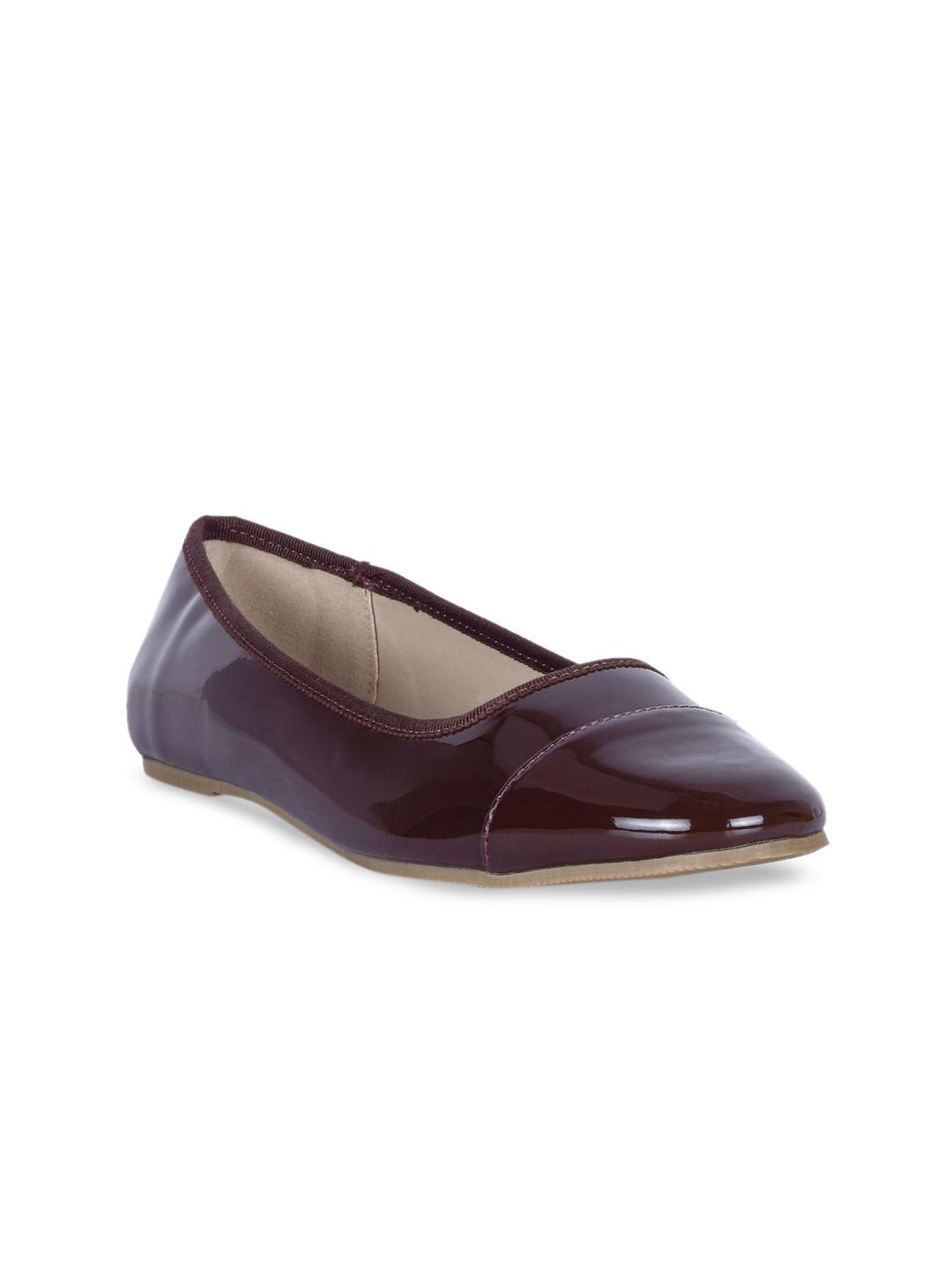 london rag women coffee brown ballerinas flats