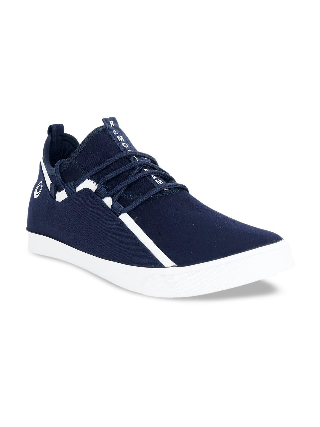 cipramo sports men navy blue sneakers