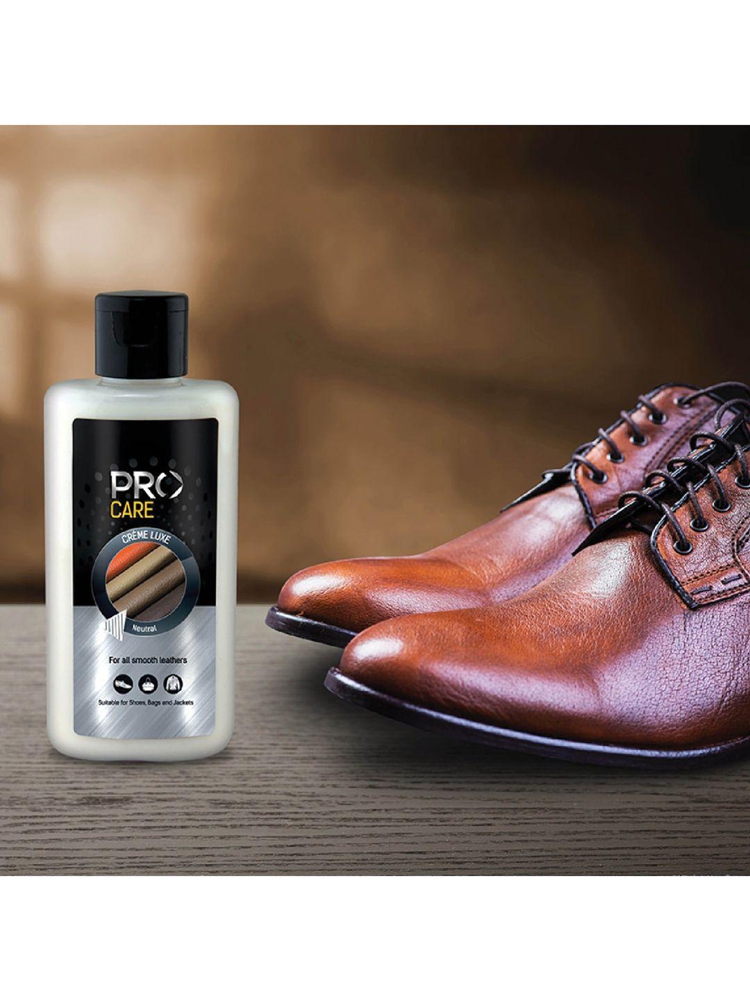 pro creme luxe neutral leather shoe moisturizer 150 ml