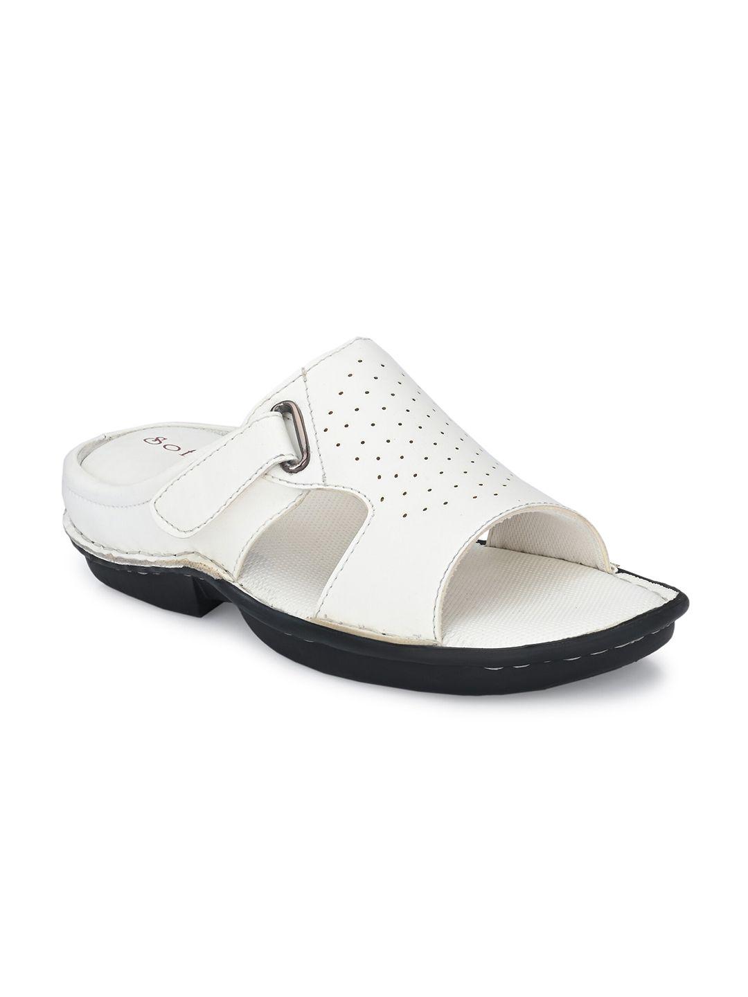 softio men white comfort sandals