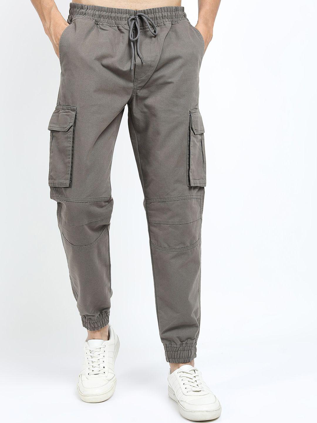 ketch men grey joggers trousers