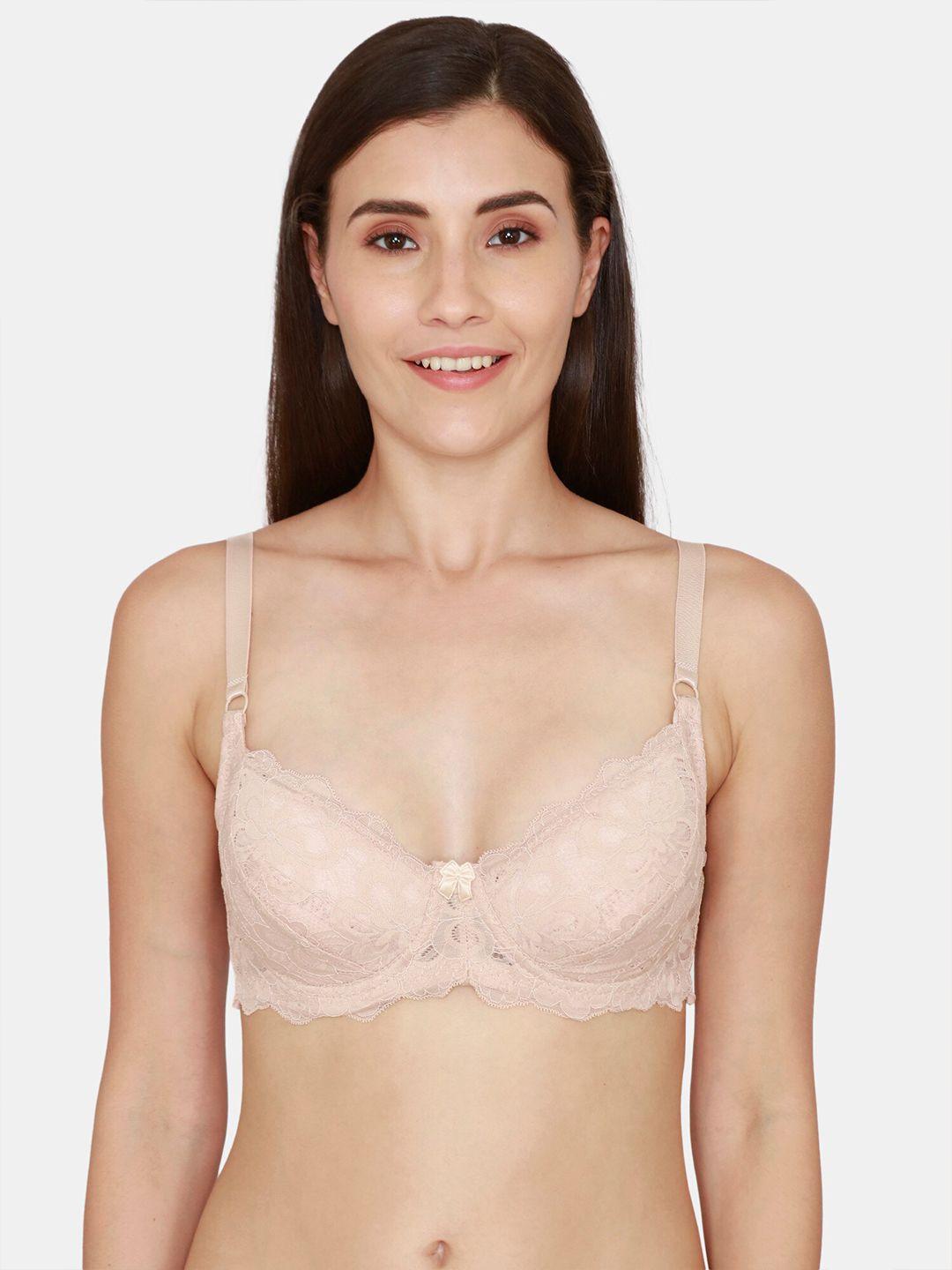 coucou by zivame brown bra underwired lightly padded