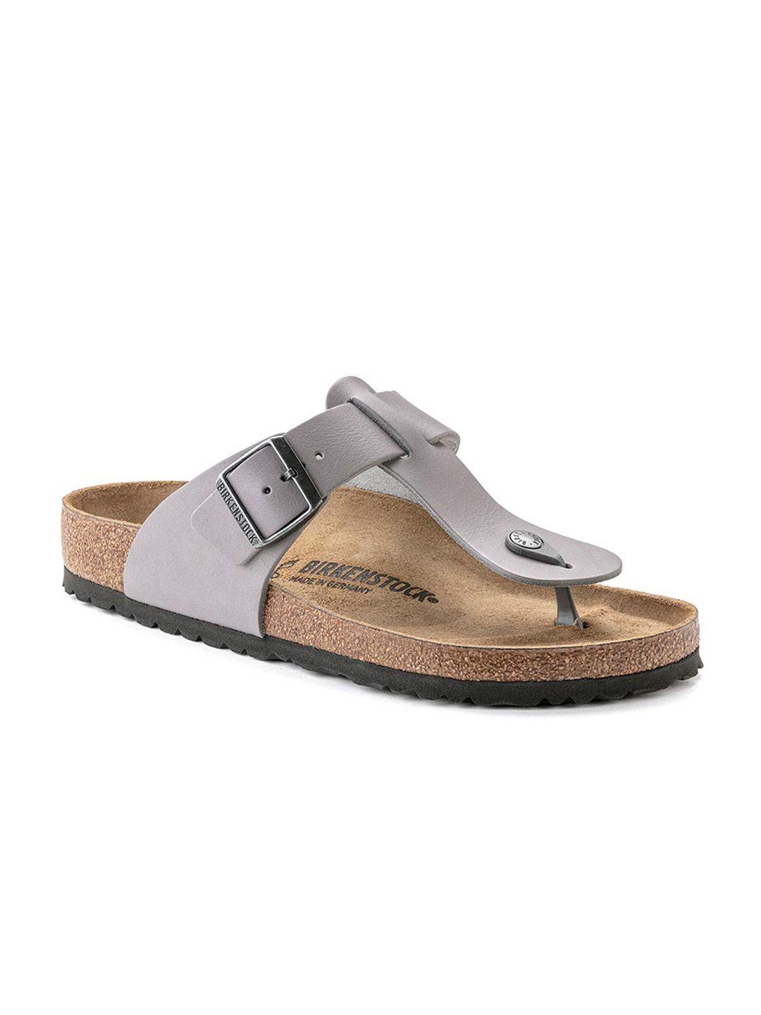 birkenstock men grey medina regular sliders