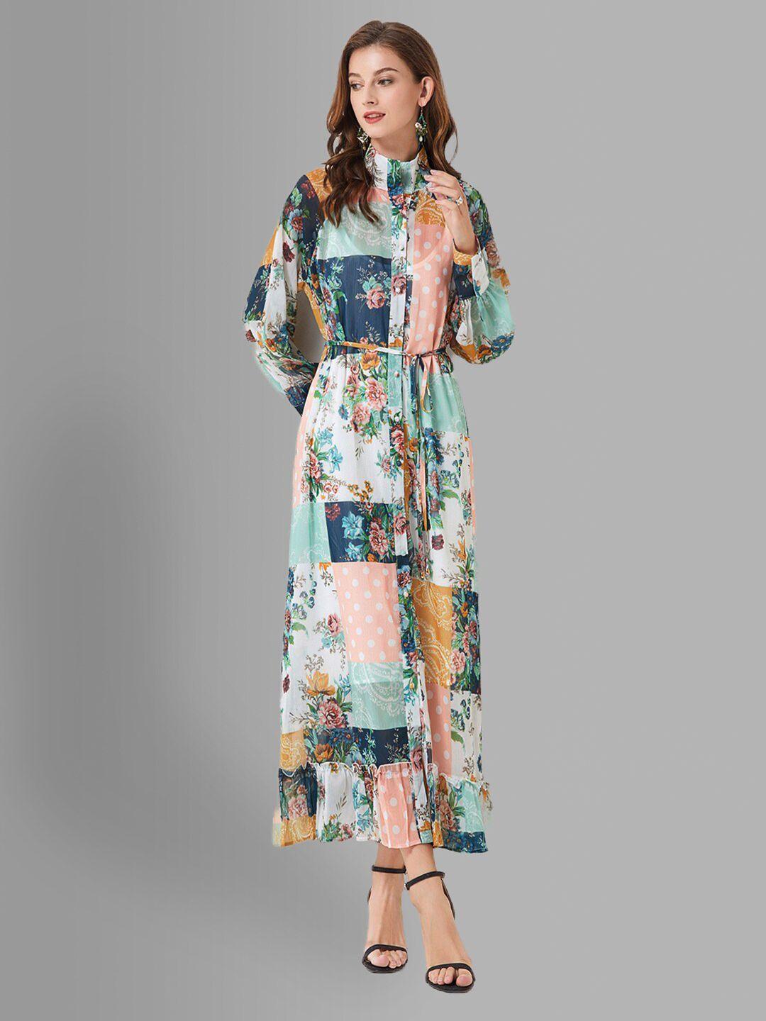 jc collection multicoloured floral maxi dress