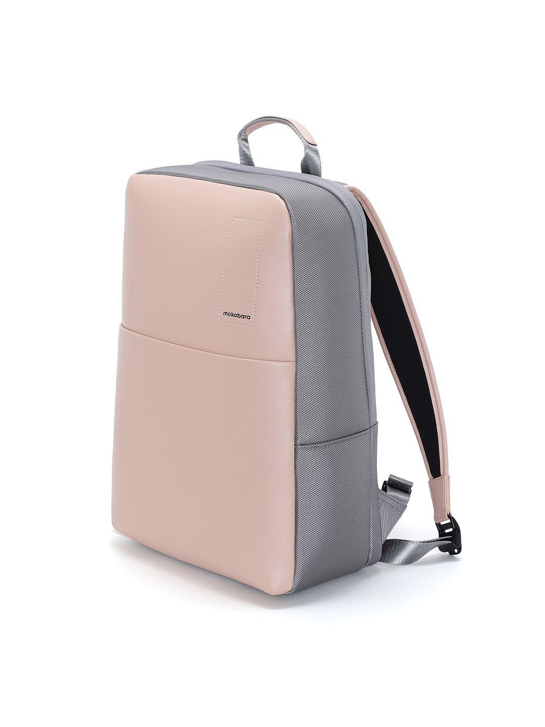 mokobara colourblocked water resistance backpack