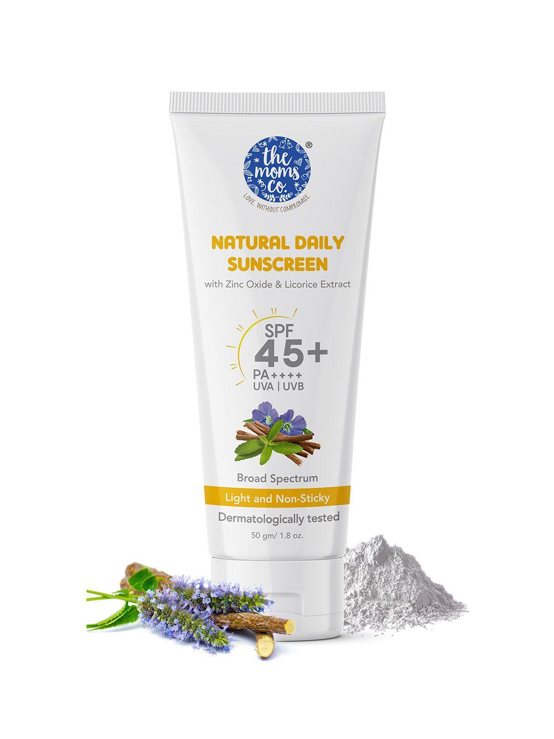 the moms co. natural daily sunscreen - 50 g