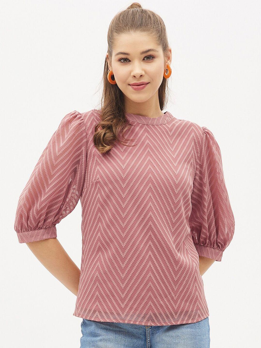 harpa women pink self design top