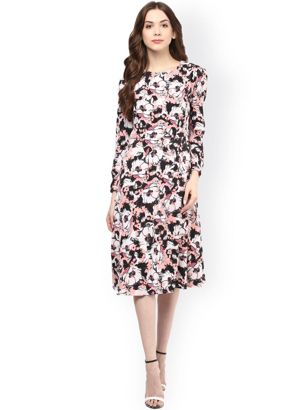 harpa women white floral print a-line dress