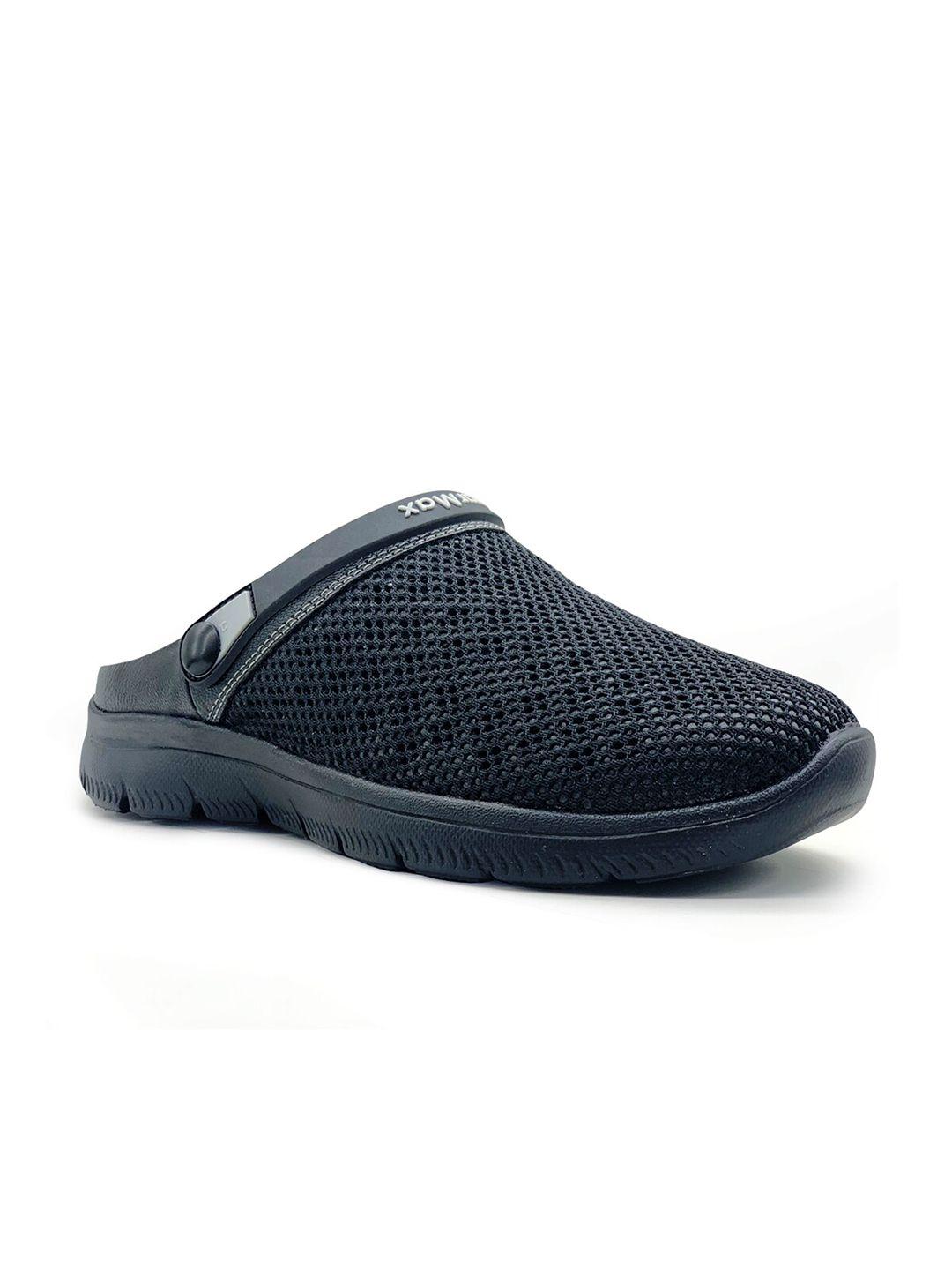 kazarmax men black clogs sandals