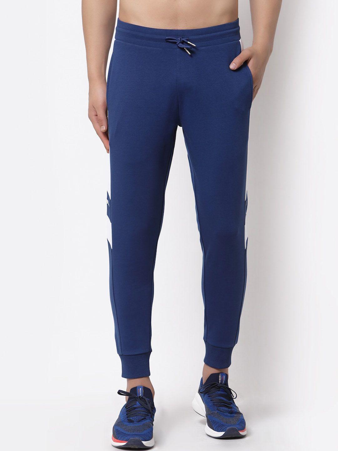 red tape men blue solid joggers