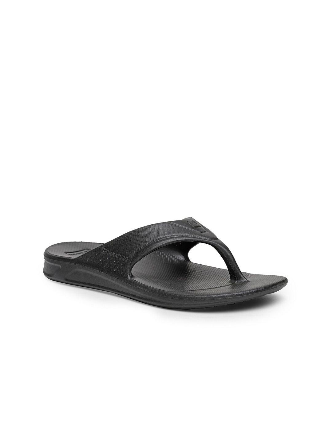 da naturo italy men black rubber thong flip-flops