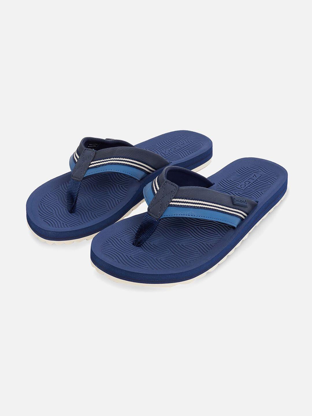 aldo men blue comfort sandals