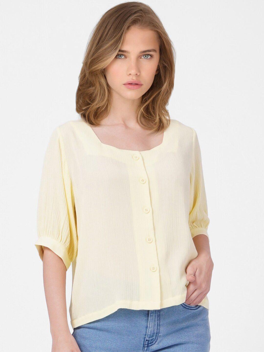 only yellow regular top