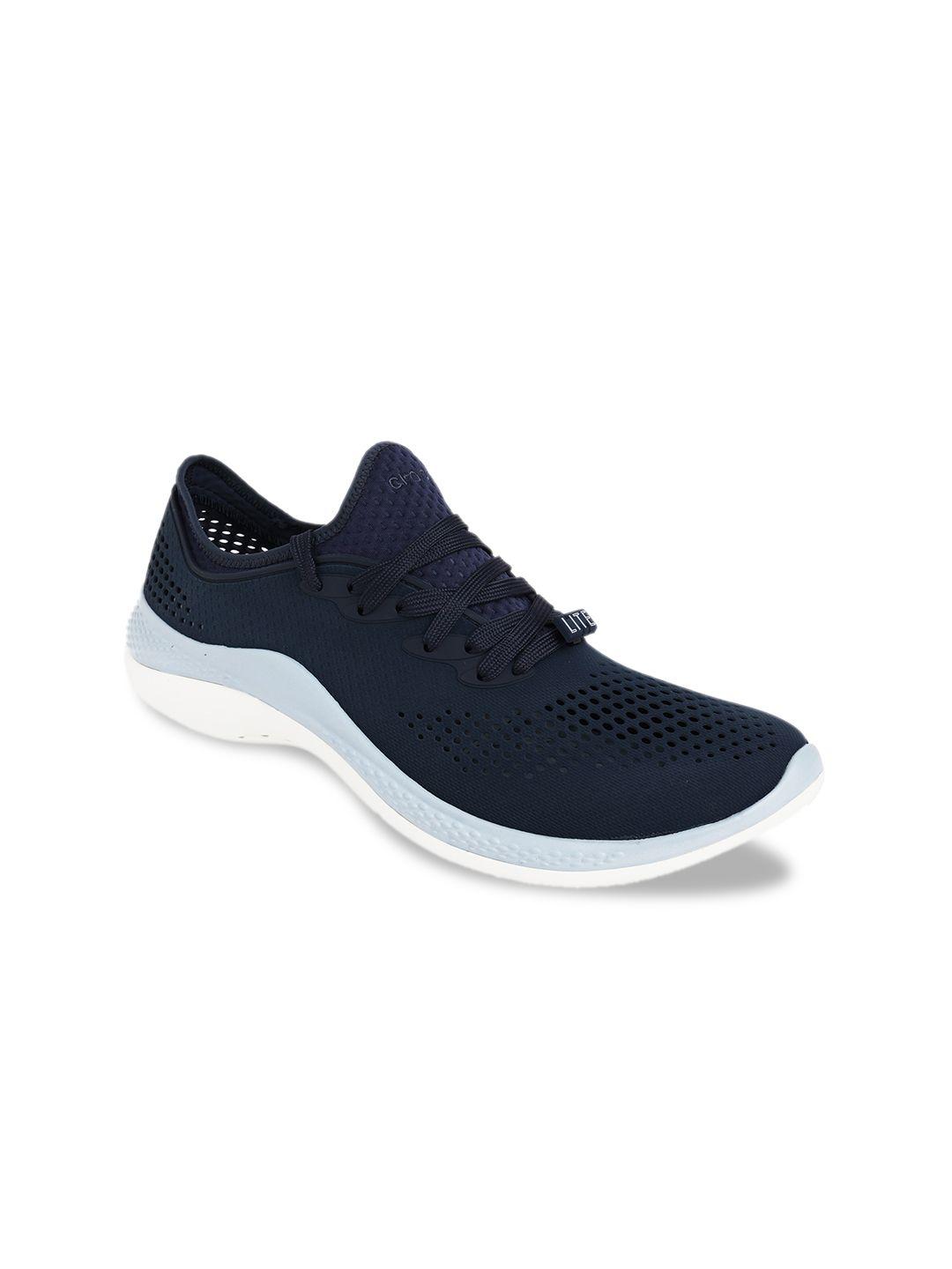 crocs men navy blue sneakers