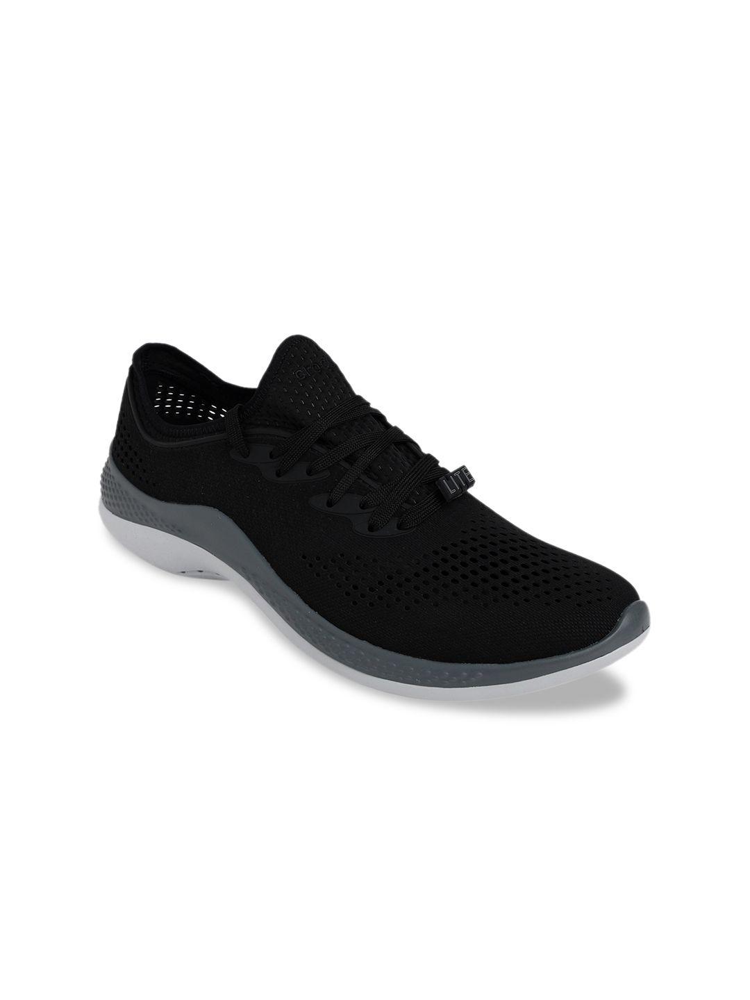 crocs men black sneakers