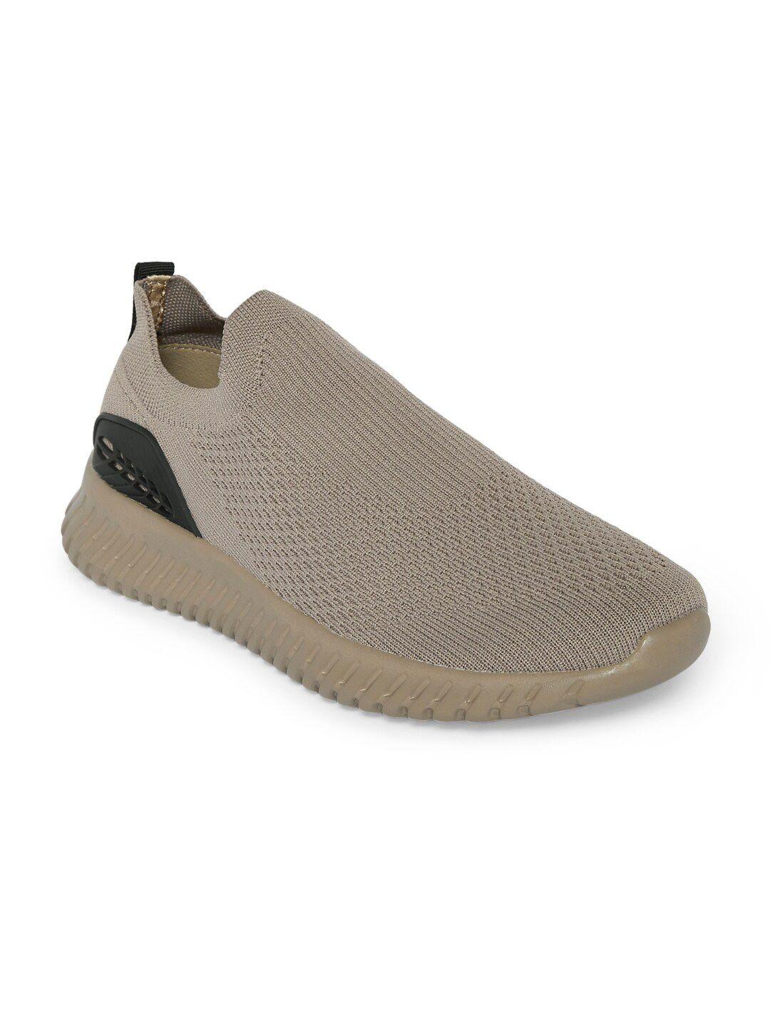 ajile by pantaloons men taupe running non-marking shoes